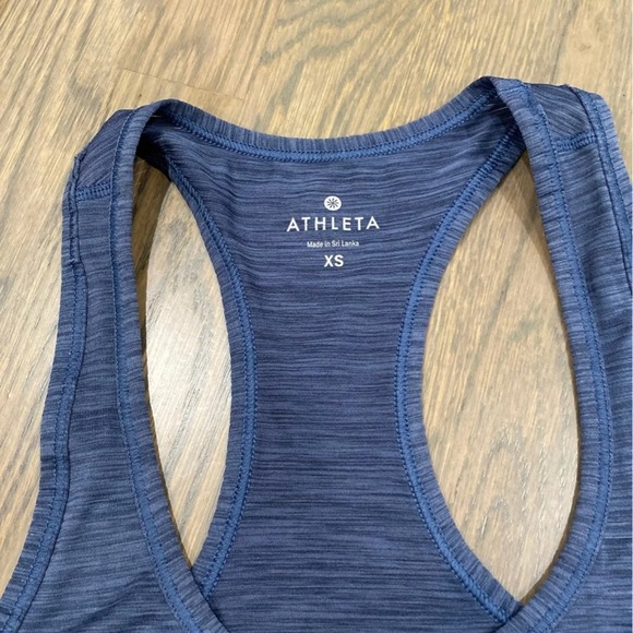 Athleta Workout Navy Top XS - Picture 2 of 3